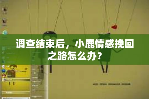 调查结束后，小鹿情感挽回之路怎么办？