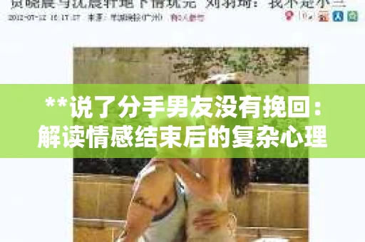 **说了分手男友没有挽回：解读情感结束后的复杂心理与现实**