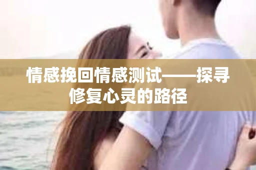 情感挽回情感测试——探寻修复心灵的路径