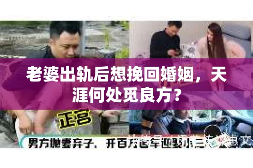 老婆出轨后想挽回婚姻，天涯何处觅良方？