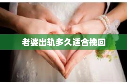 老婆出轨多久适合挽回