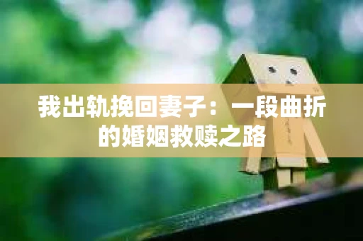 我出轨挽回妻子：一段曲折的婚姻救赎之路