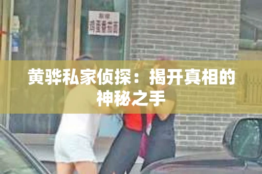 黄骅私家侦探：揭开真相的神秘之手