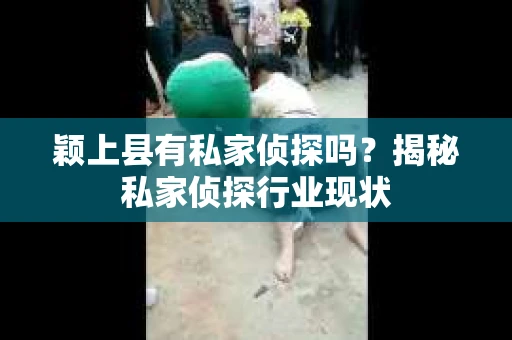 颖上县有私家侦探吗？揭秘私家侦探行业现状
