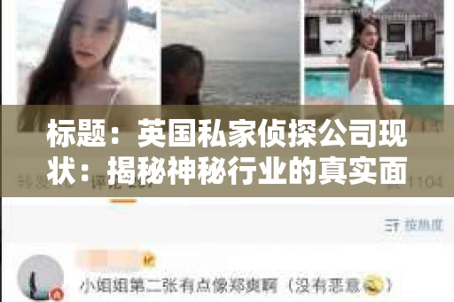 标题：英国私家侦探公司现状：揭秘神秘行业的真实面貌