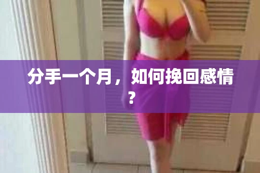 分手一个月,如何挽回感情? 分手一个月,如何挽回感情?