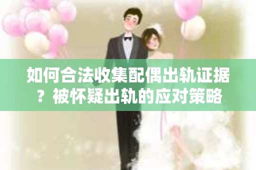 如何合法收集配偶出轨证据？被怀疑出轨的应对策略
