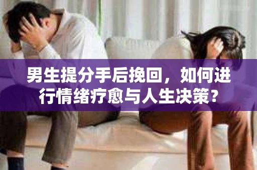 男生提分手后挽回，如何进行情绪疗愈与人生决策？