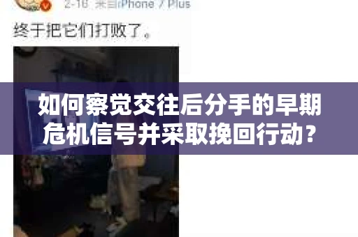 如何察觉交往后分手的早期危机信号并采取挽回行动？
