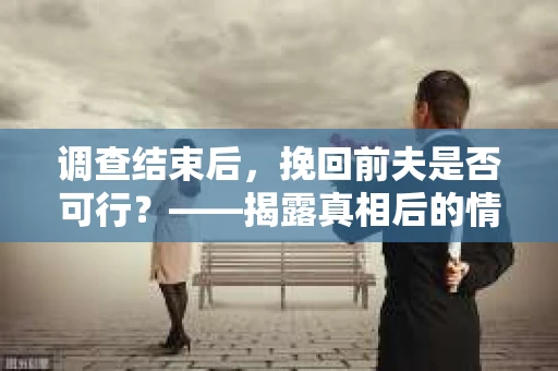 调查结束后，挽回前夫是否可行？——揭露真相后的情感疗愈与人生决策